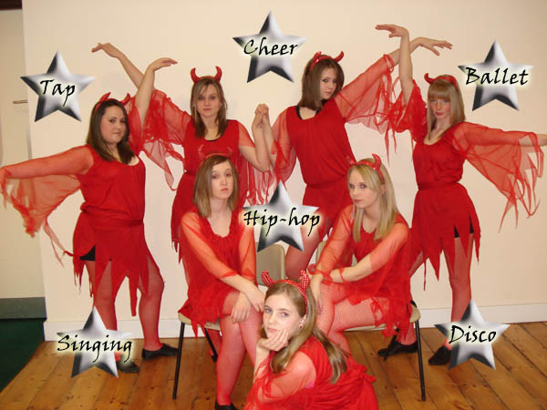 Tap, Cheer, Ballet, Hip-Hop, Singing & Disco